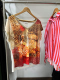 Camiseta algodón estampado
