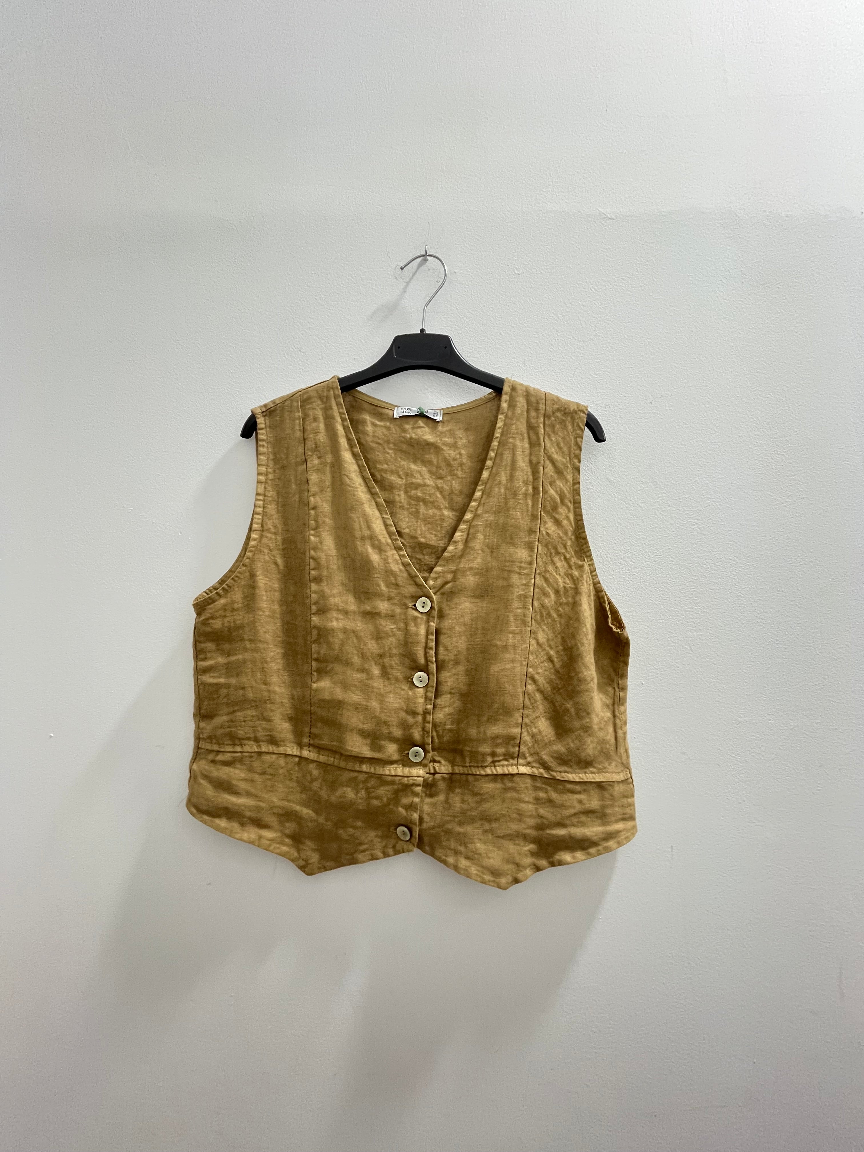 Chaleco de Lino Señora