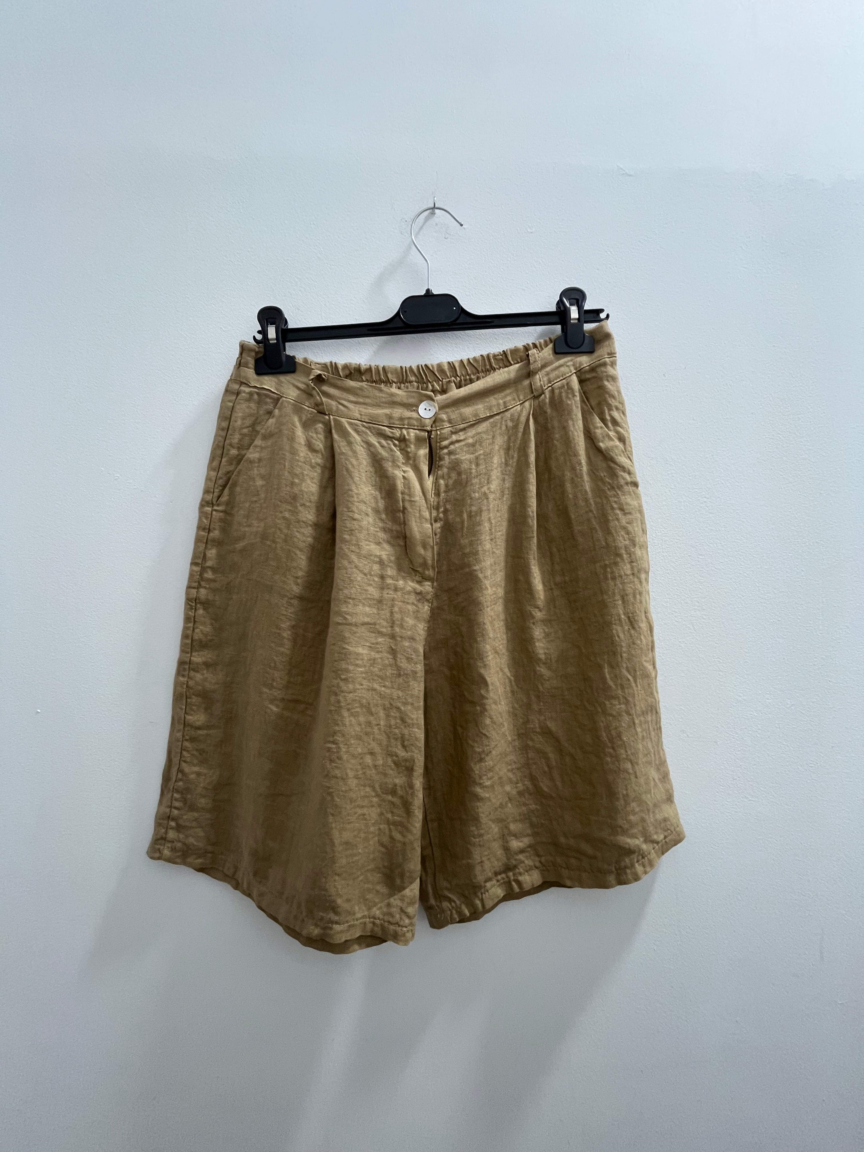 Pantalon Corto Lino