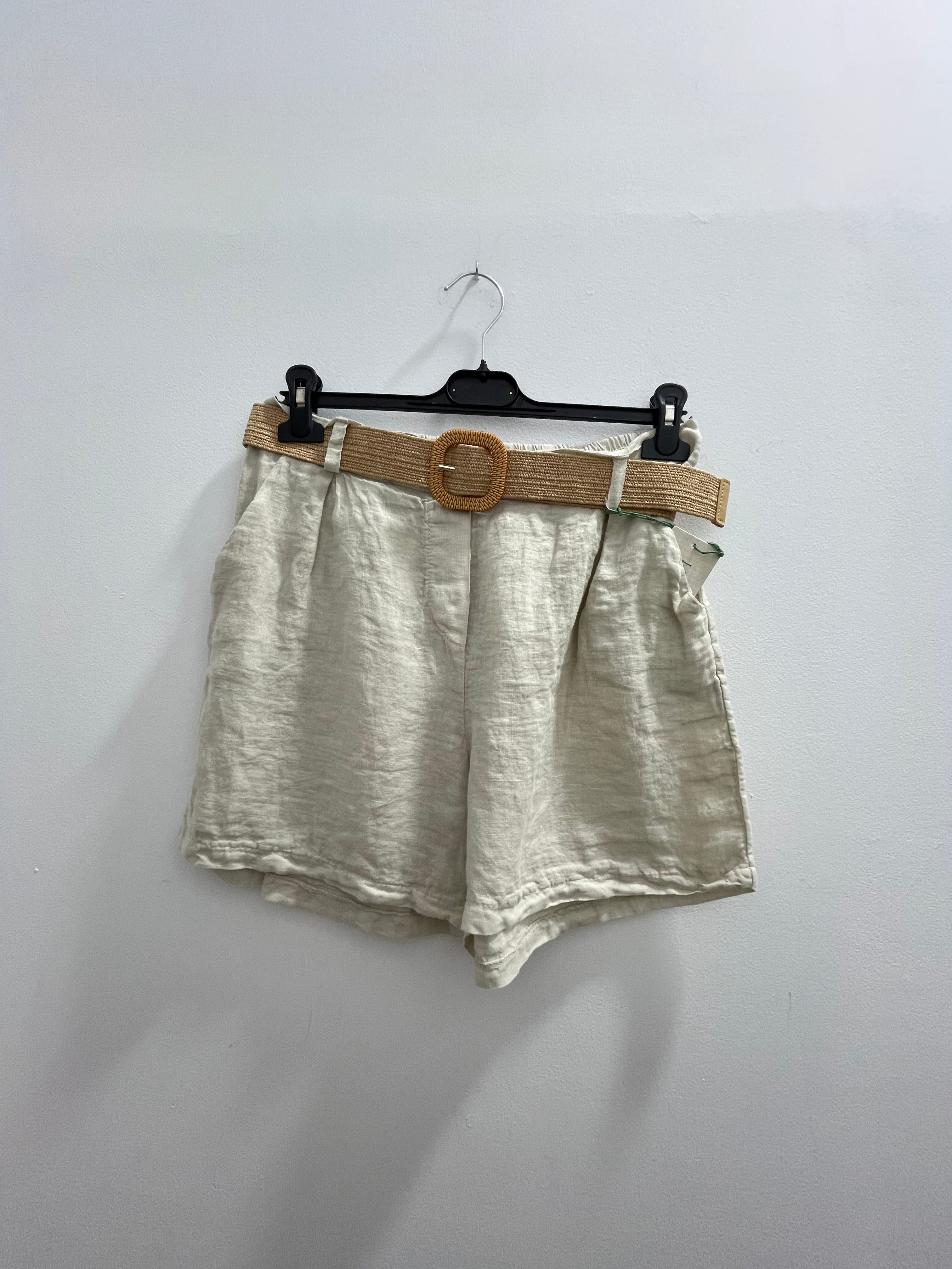 Pantalon Corto Lino
