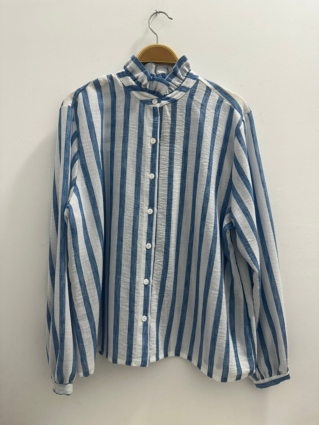 Blusa de Rayas en tonos azules