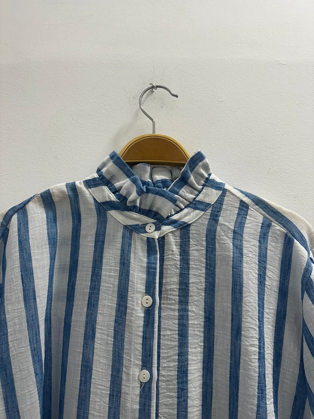 Blusa de Rayas en tonos azules