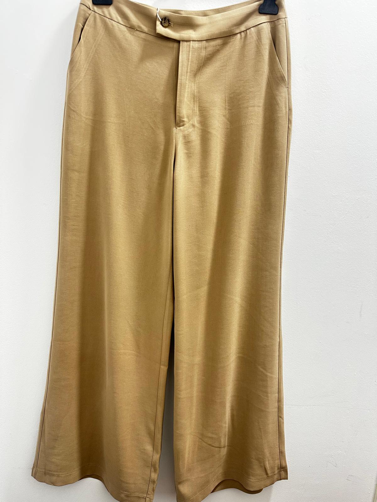 Pantalon de punto beis